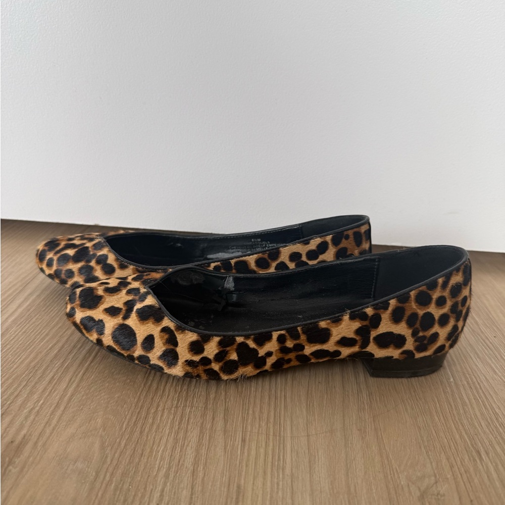 Nine West Leopard Print Flats